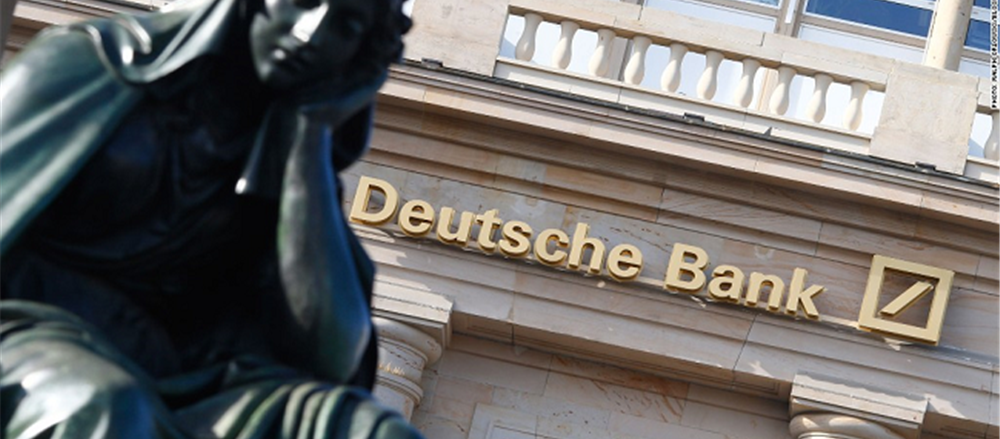 Is Deutsche Bank sinking low?