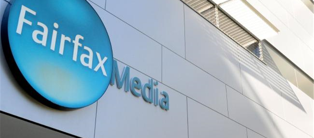 Plunge in Fairfax Media 