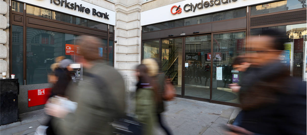 Falling CYBG PLC, Henderson Group and BT Investment Management 