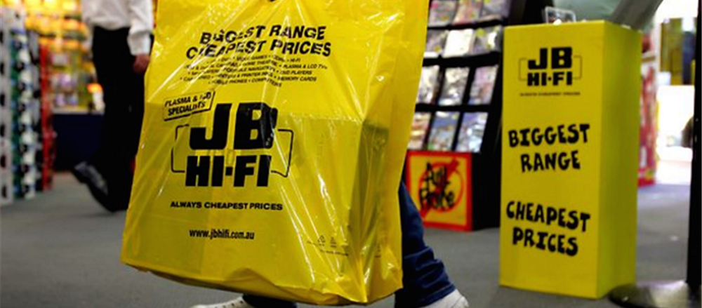 Why JB Hi-Fi plunged?