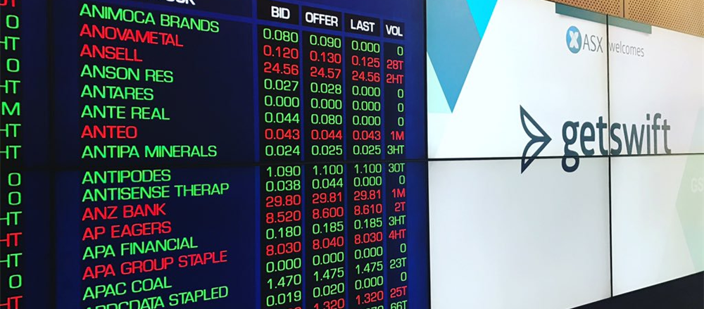 2 ASX stocks that moved up and one that edged down – GetSwift, Ingenia Communities and Sirtex  