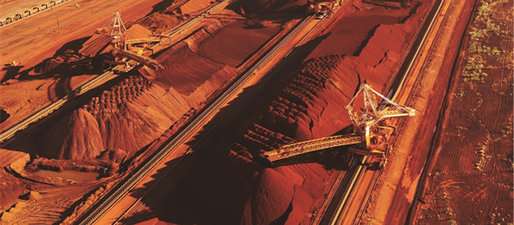 FIVE IRON ORE STOCKS