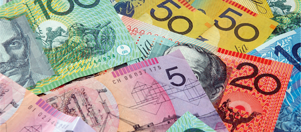 Australian dollar in the recent past